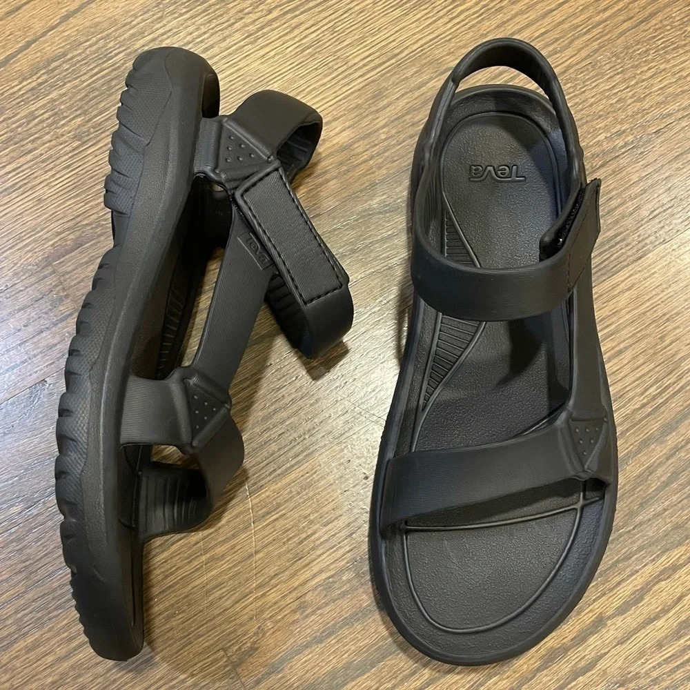 EUC Teva Men's Hurricane Drift Sandal Sport size 10 Black